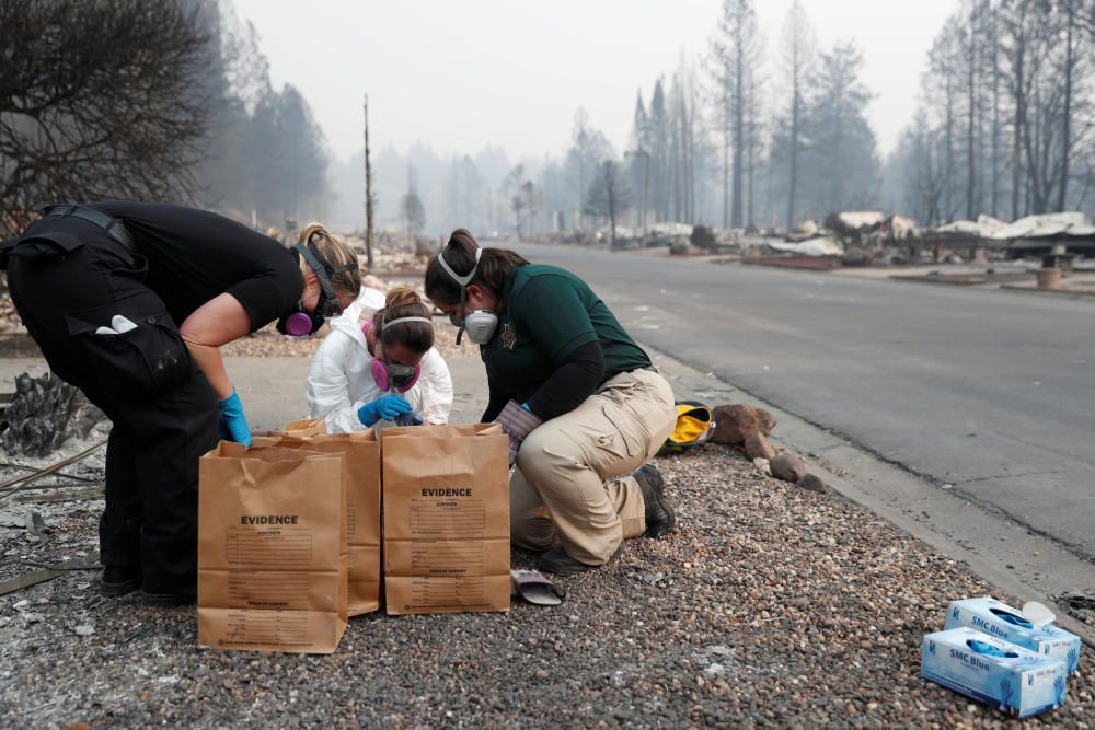 El devastador incendio de California, en imágenes