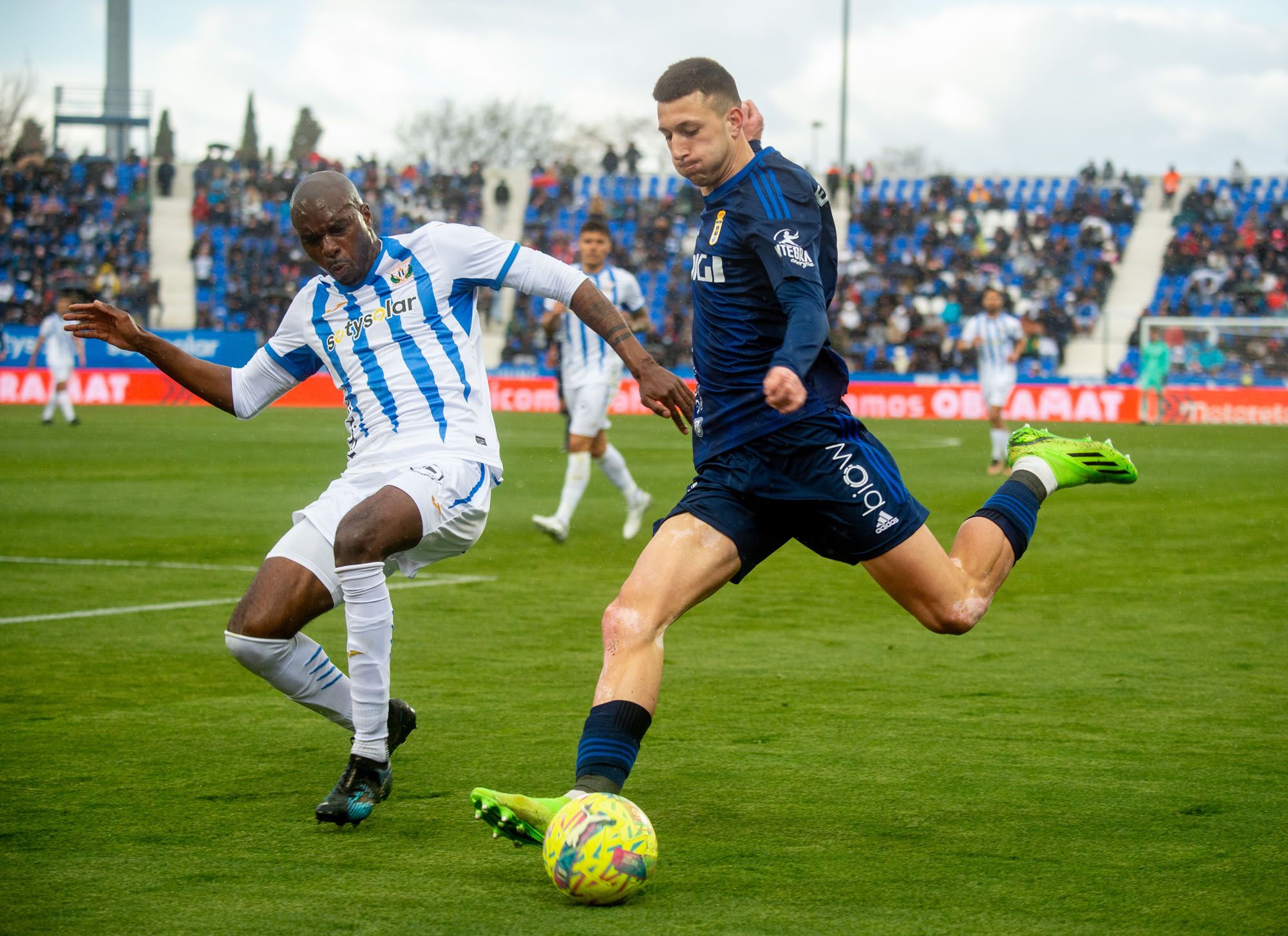 Así se vivió la victoria del Oviedo ante el Leganés