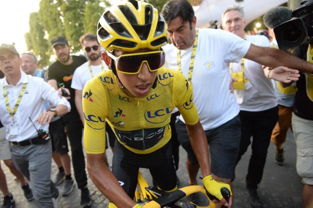 Egan Bernal, campeón del Tour de Francia