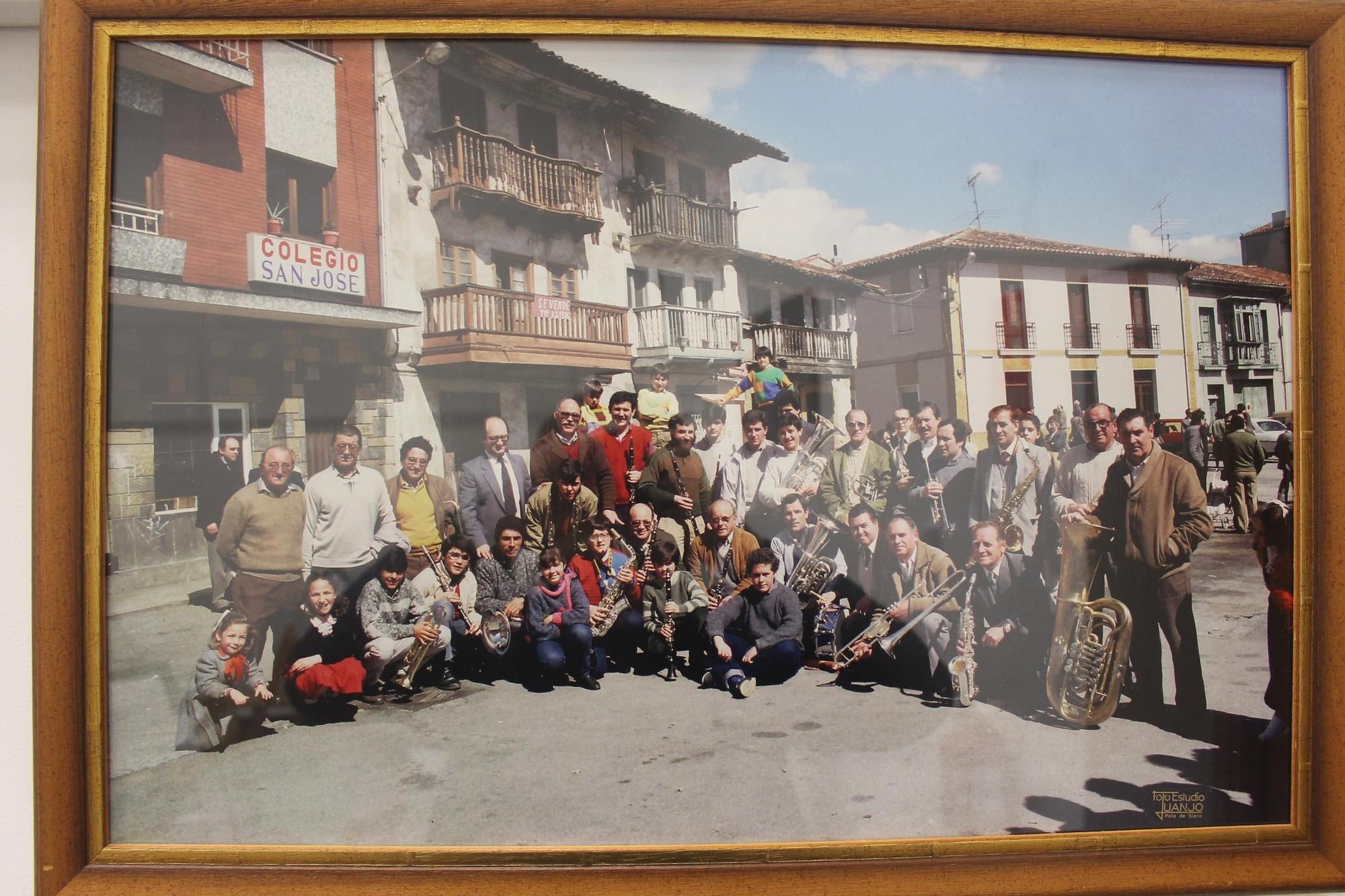 Ensayo de la Banda de Música de Siero