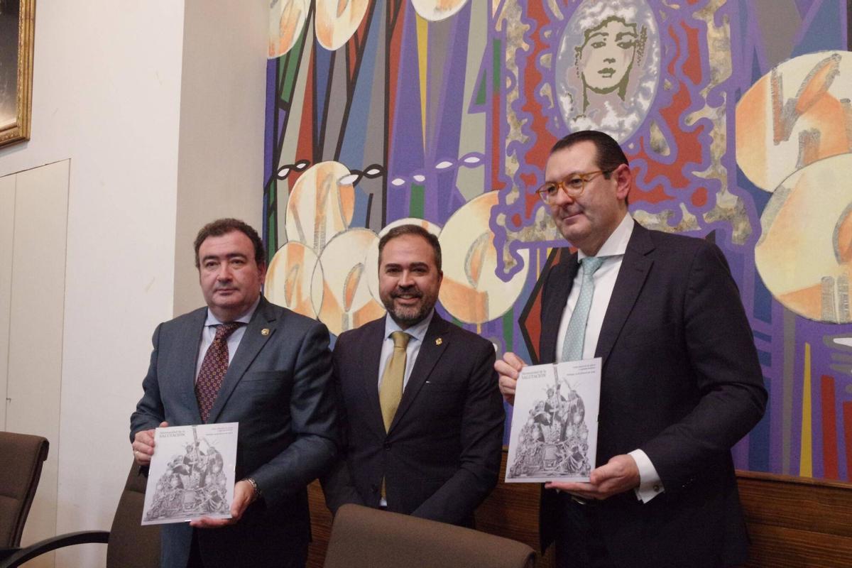 Presentación del proyecto del nuevo trono de Salutación, obra de Manuel Toledano