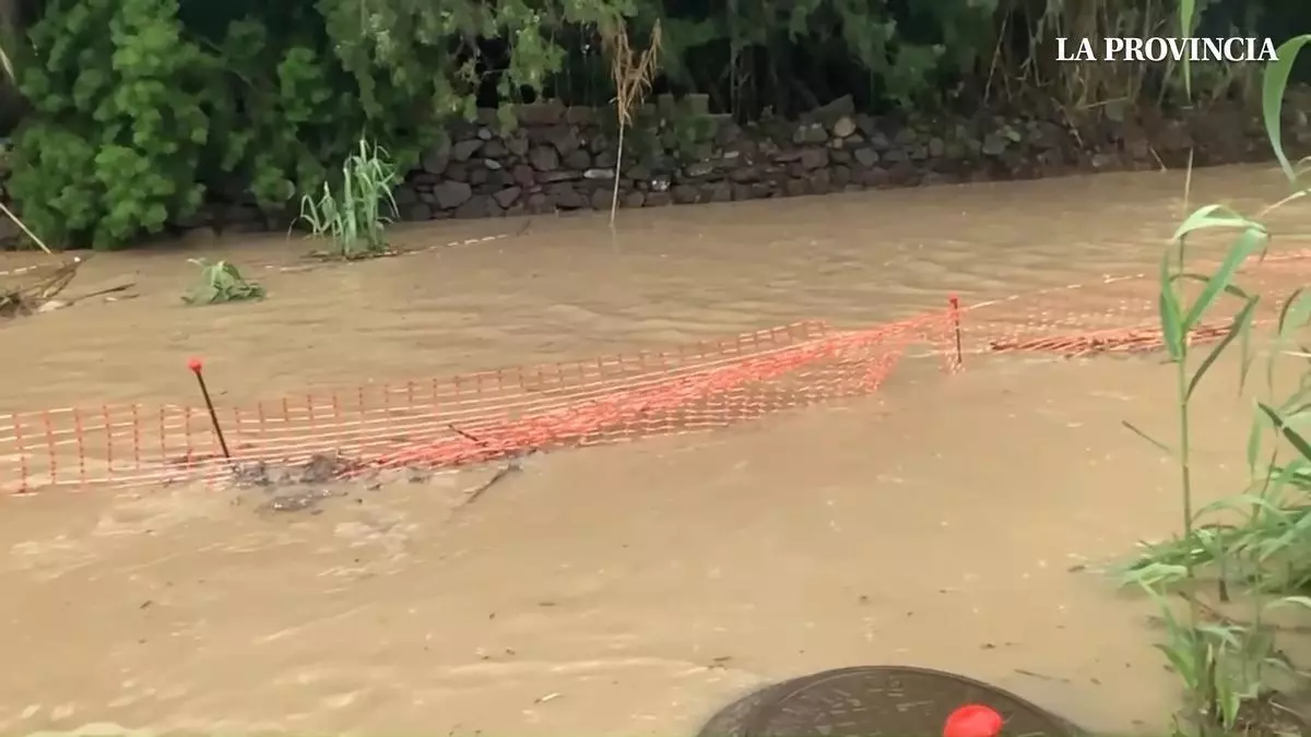 Canarias declara la situación de emergencia por riesgo de inundaciones en Gran Canaria debido al paso de la borrasca Therese