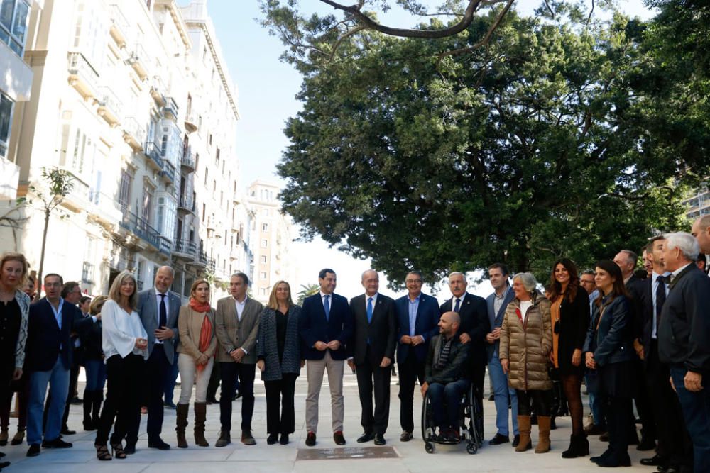 Autoridades locales y autonómicas inauguran las últimas obras de la Alameda.