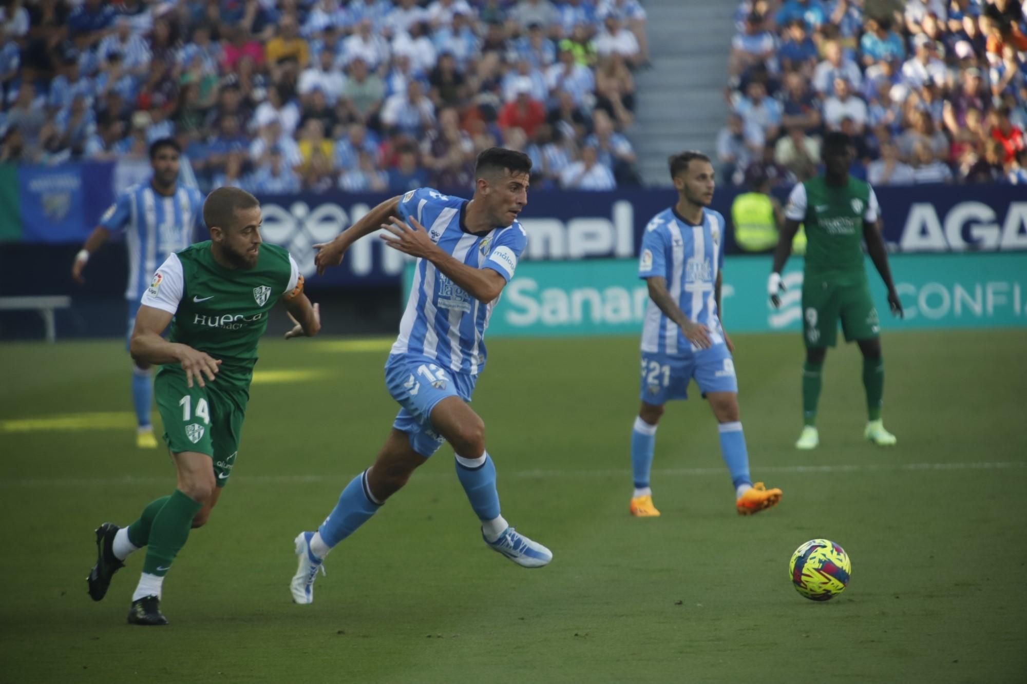 LaLiga SmartBank | Málaga CF - SD Huesca, en imágenes