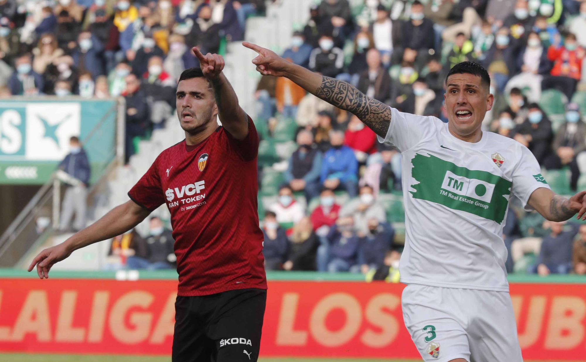 Elche - Valencia: Las mejores fotos del partido