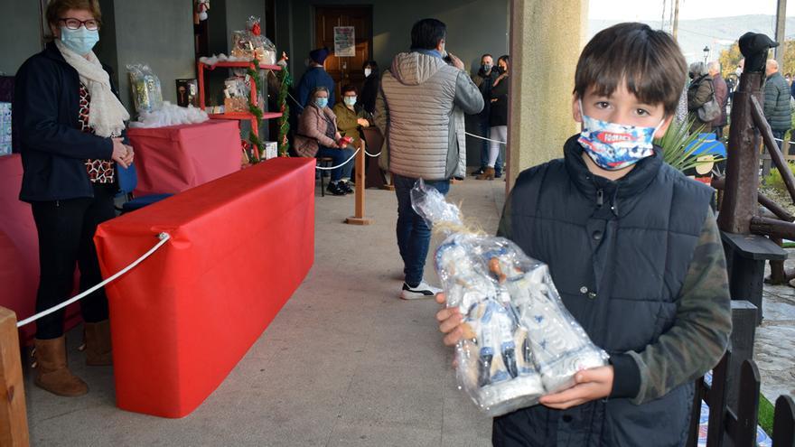 Uno de los niños participantes.