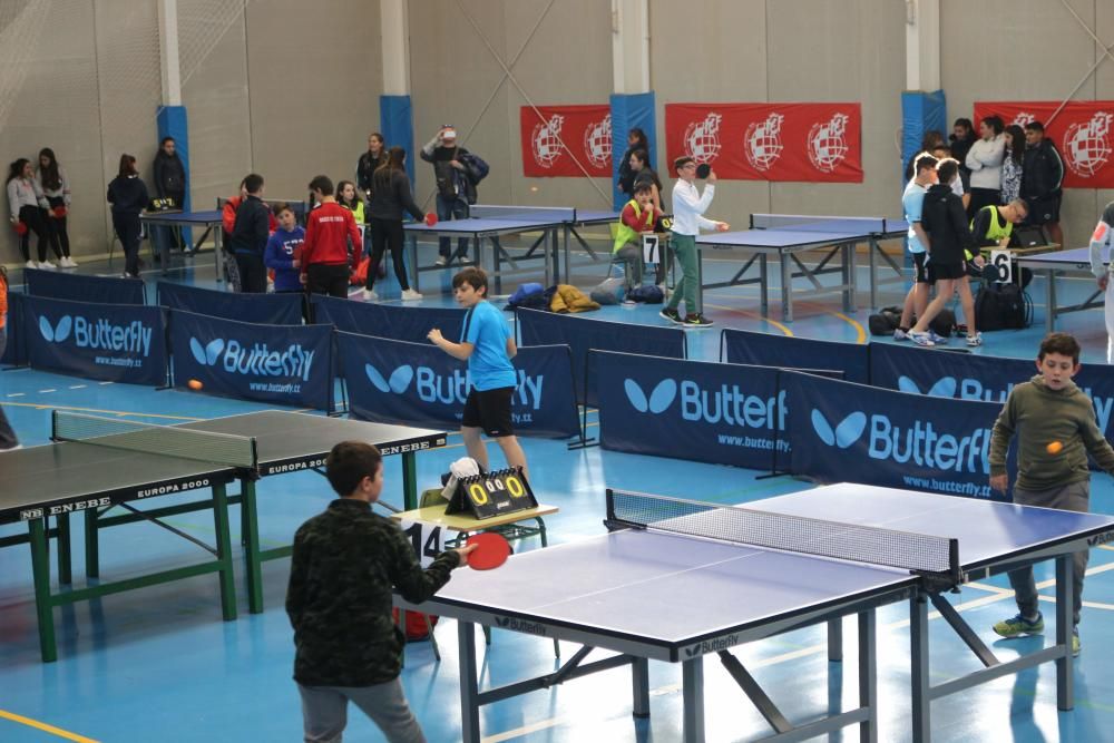 Final de tenis de mesa de Deporte en Edad Escolar