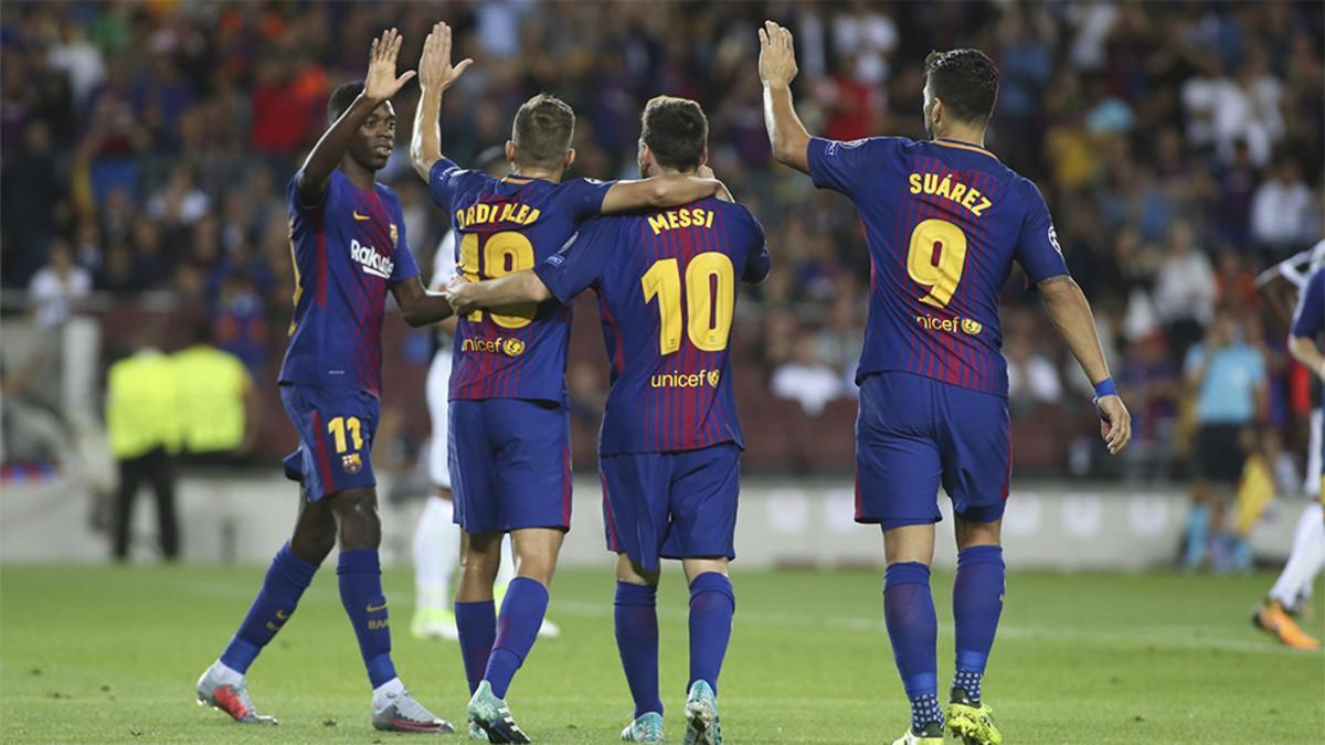 El Barça goleó a la Juventus