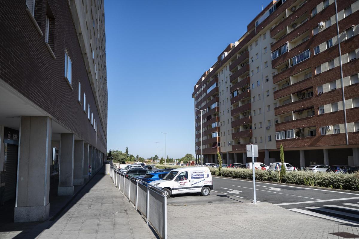 Barriada de El Junquillo, en Cáceres.