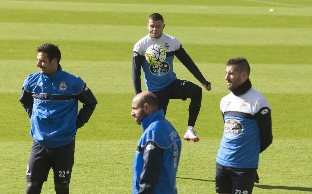 Última sesión antes de visitar el Vicente Calderón