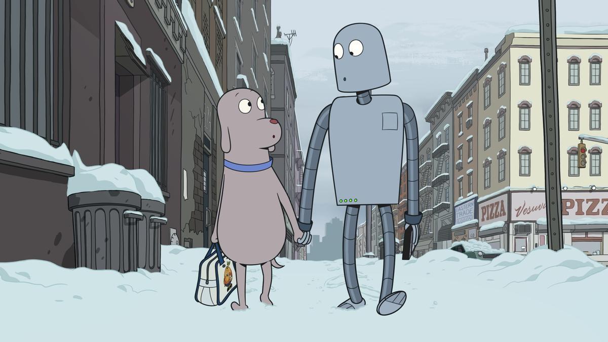 Una imagen de ’Robot dreams’, de Pablo Berger. Una imagen de ’Robot dreams’, de Pablo Berger.