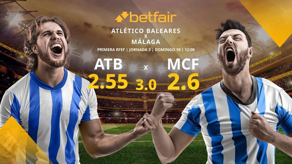 Atlético Baleares vs. Málaga CF: horario, TV, estadísticas, clasificación y pronósticos
