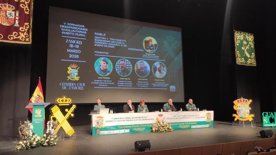 Jornadas sobre desaparecidos en Zamora: Desde la prevención al proceso de búsqueda y la empatía con las familias