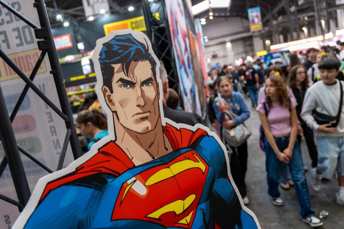 Ambiente del salón del cómic de Barcelona