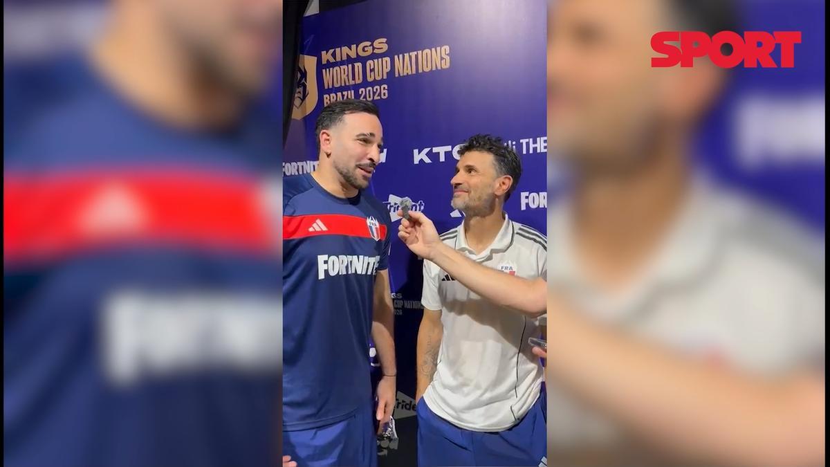 Adil Rami y Grégory Campi se mojan para la final de la Supercopa de España después de pasar a cuartos al vencer al Polonia