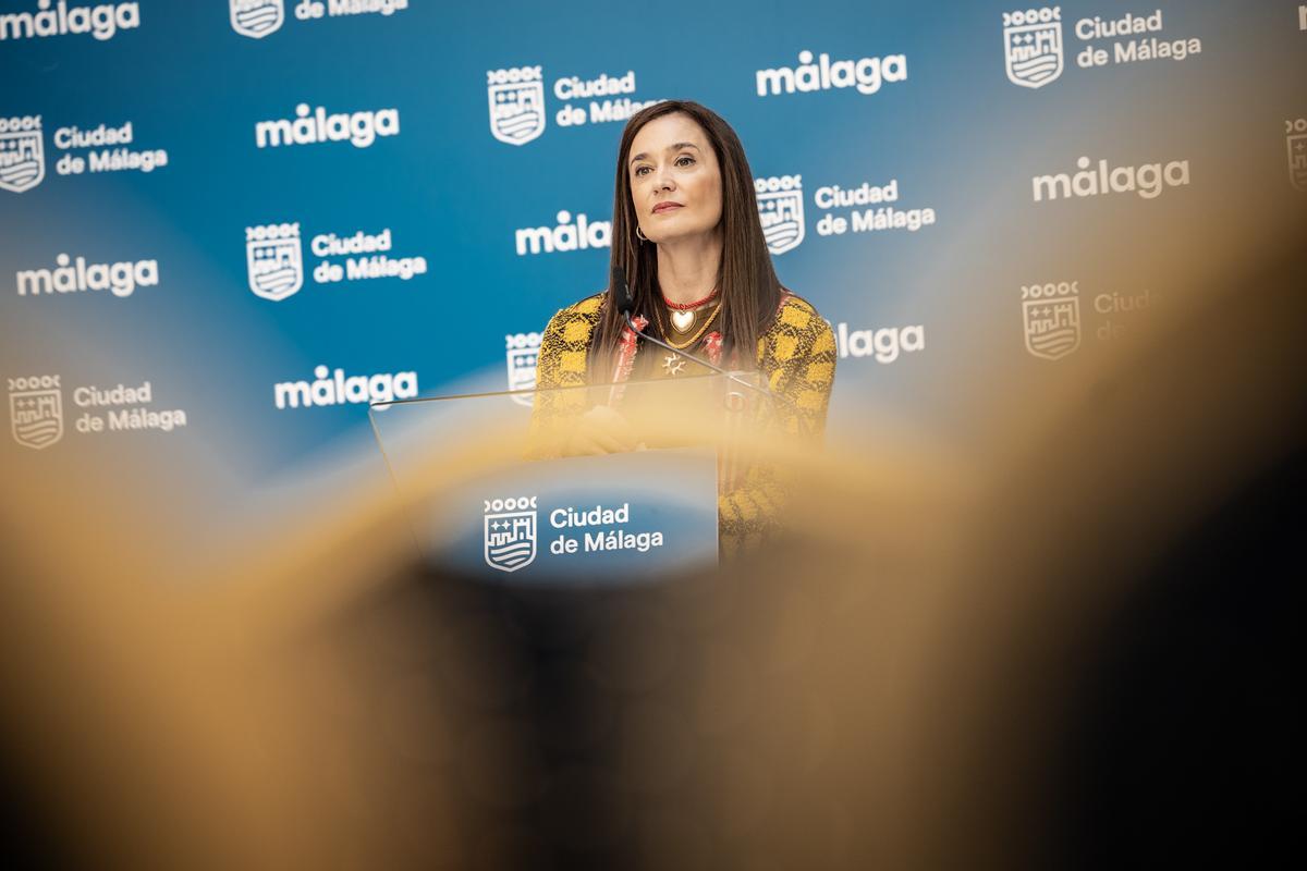 Elisa Pérez de Siles, este martes en rueda de prensa.