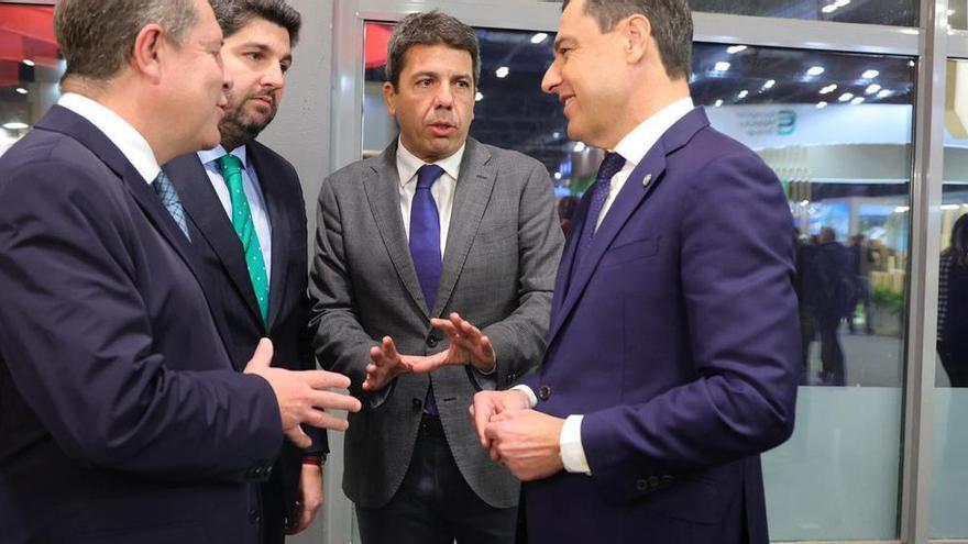 Page acuerda con los presidentes de Andalucía, Murcia y Valencia impulsar un fondo extra de financiación autonómica