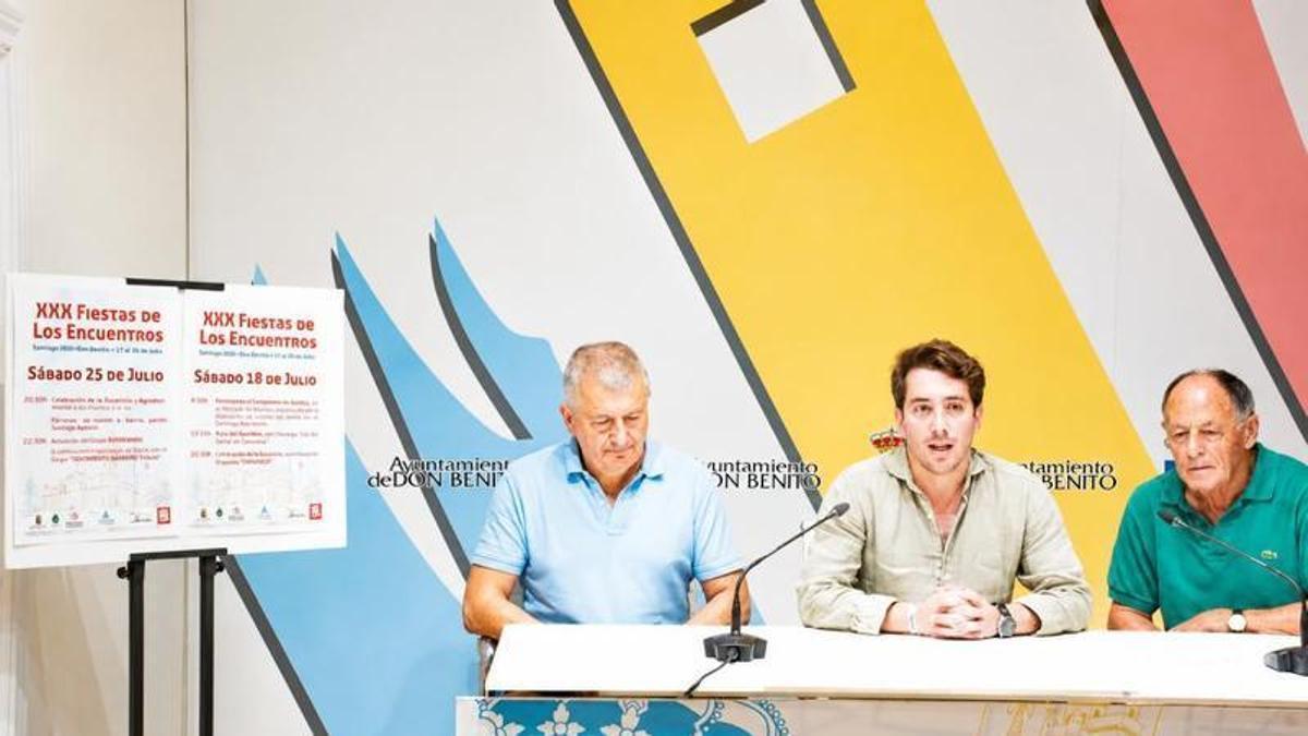 Presentación de las fiestas en sala de prensa.