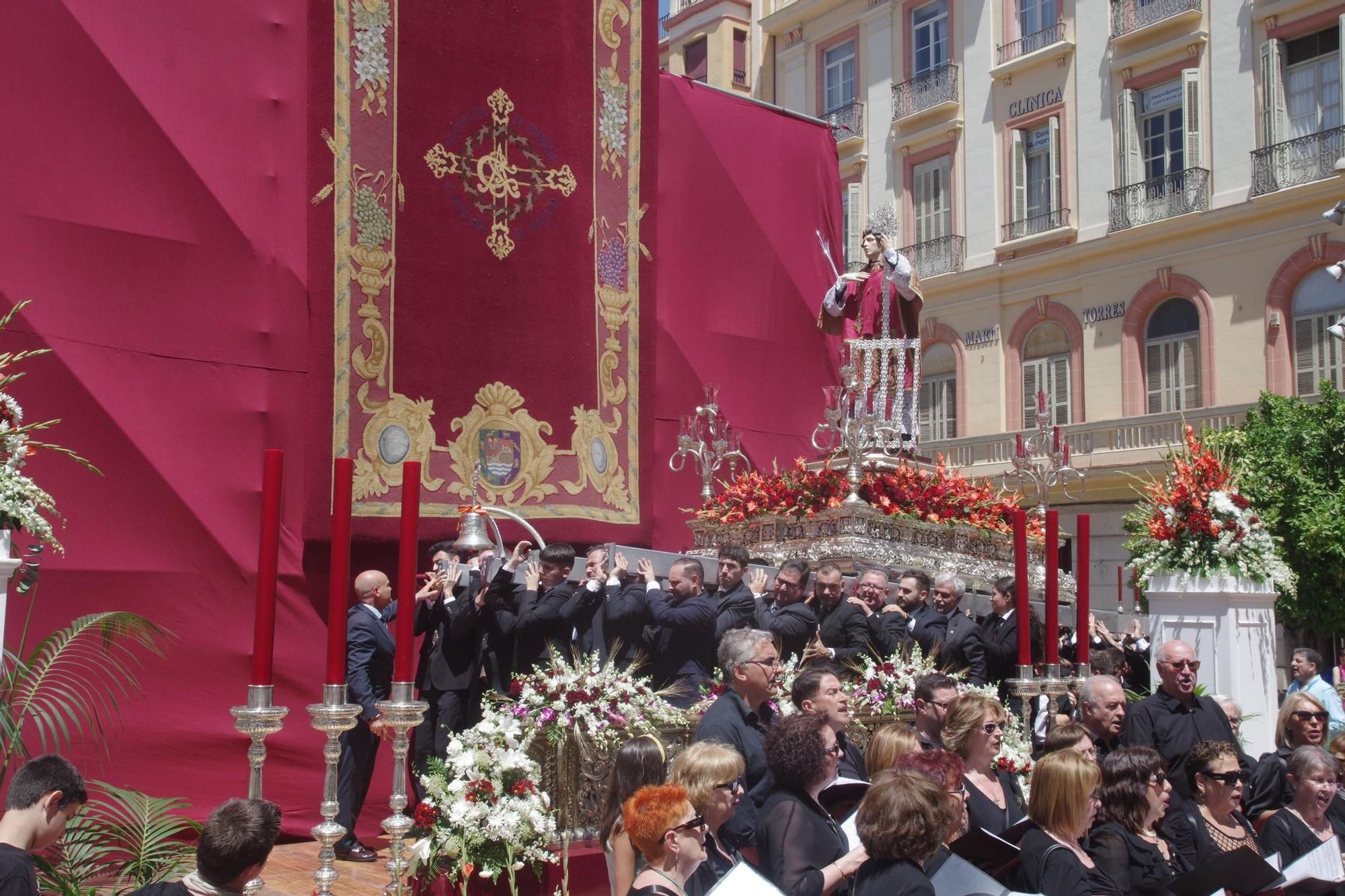 Málaga se prepara para el Corpus Christi