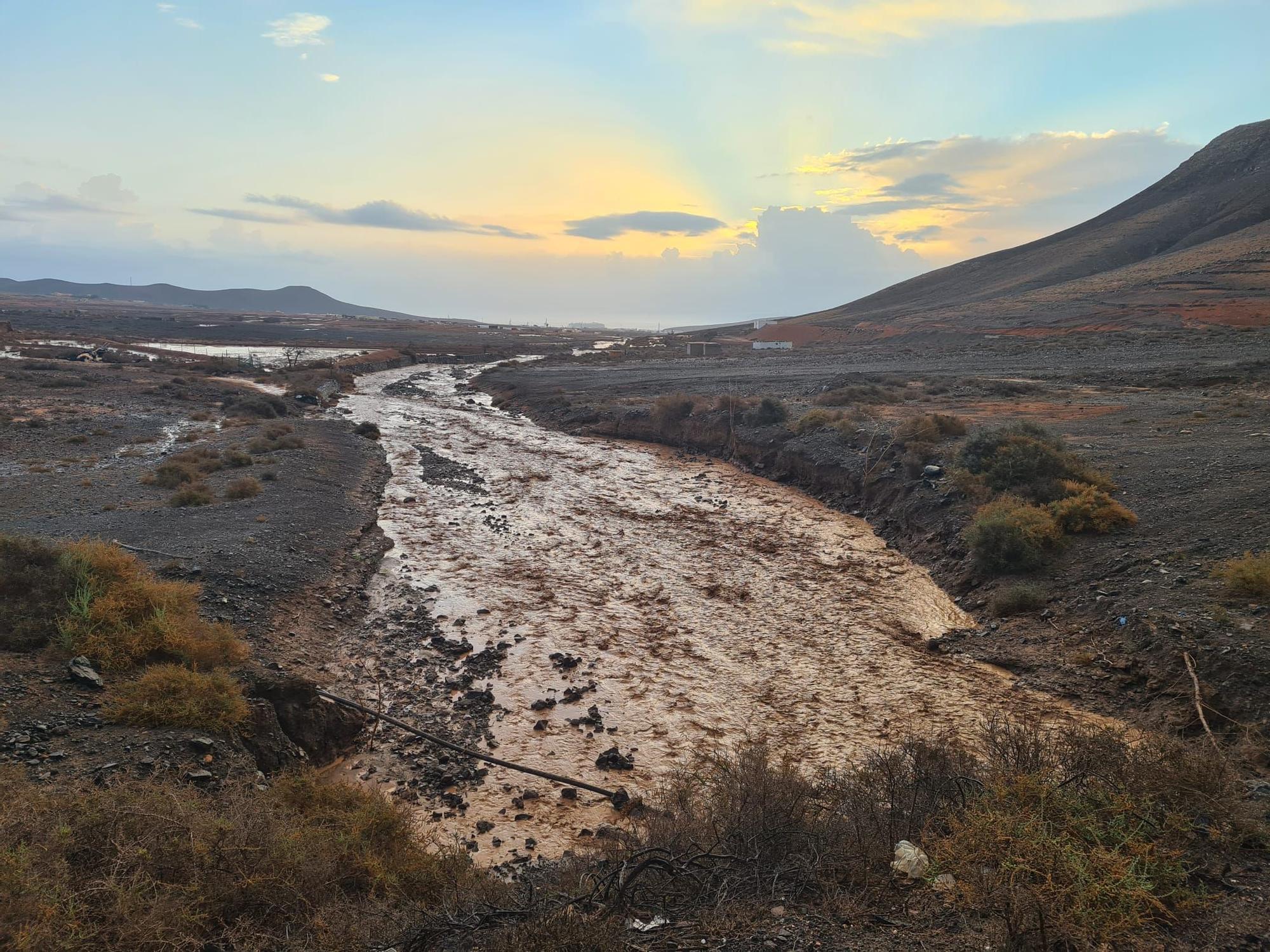 Lluvia en Fuerteventura (27/01/22)