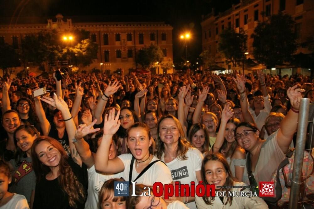 Concierto de Pablo Alborán el sábado en Murcia