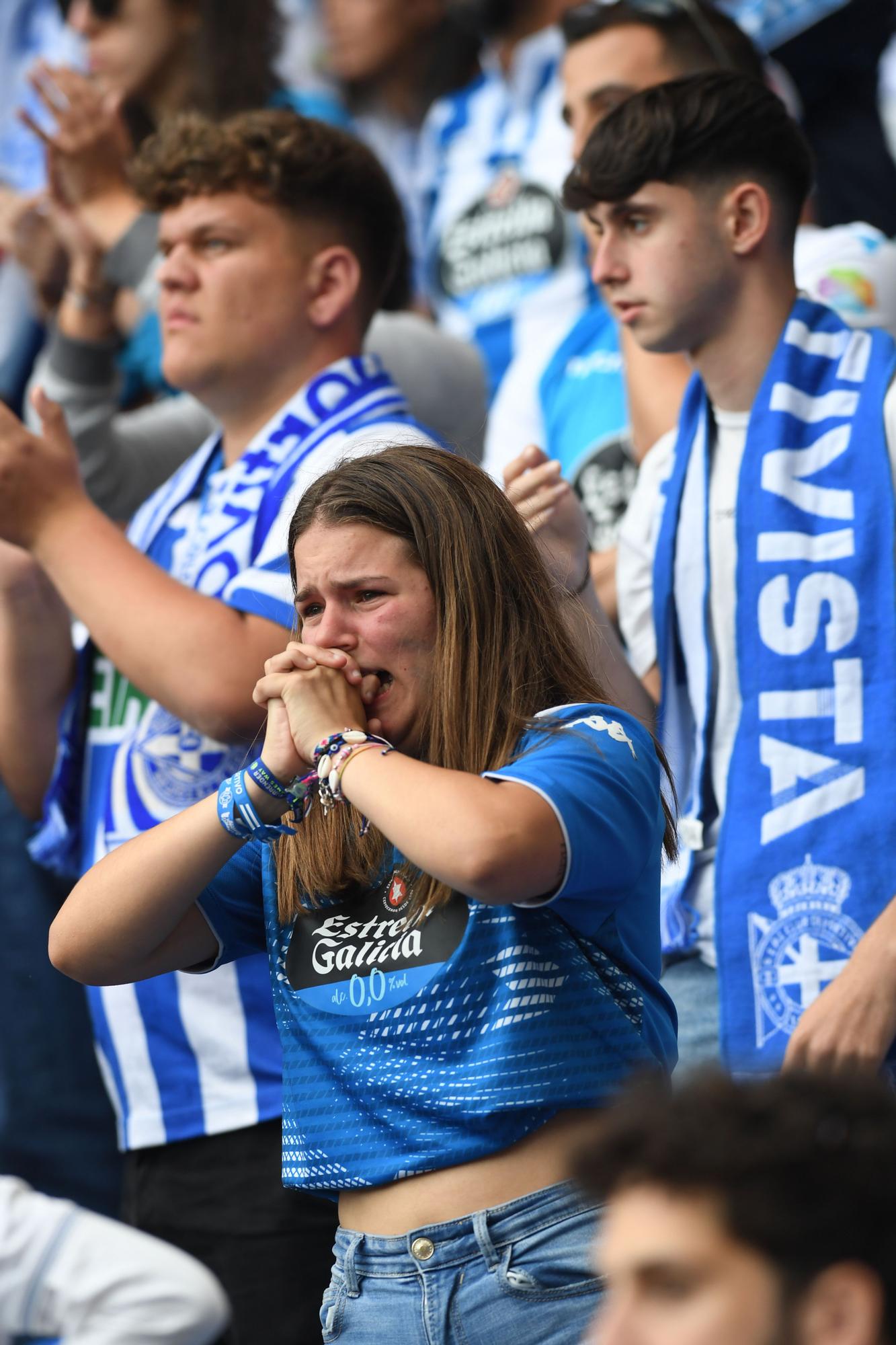 Decepción histórica en Riazor tras el Deportivo-Albacete