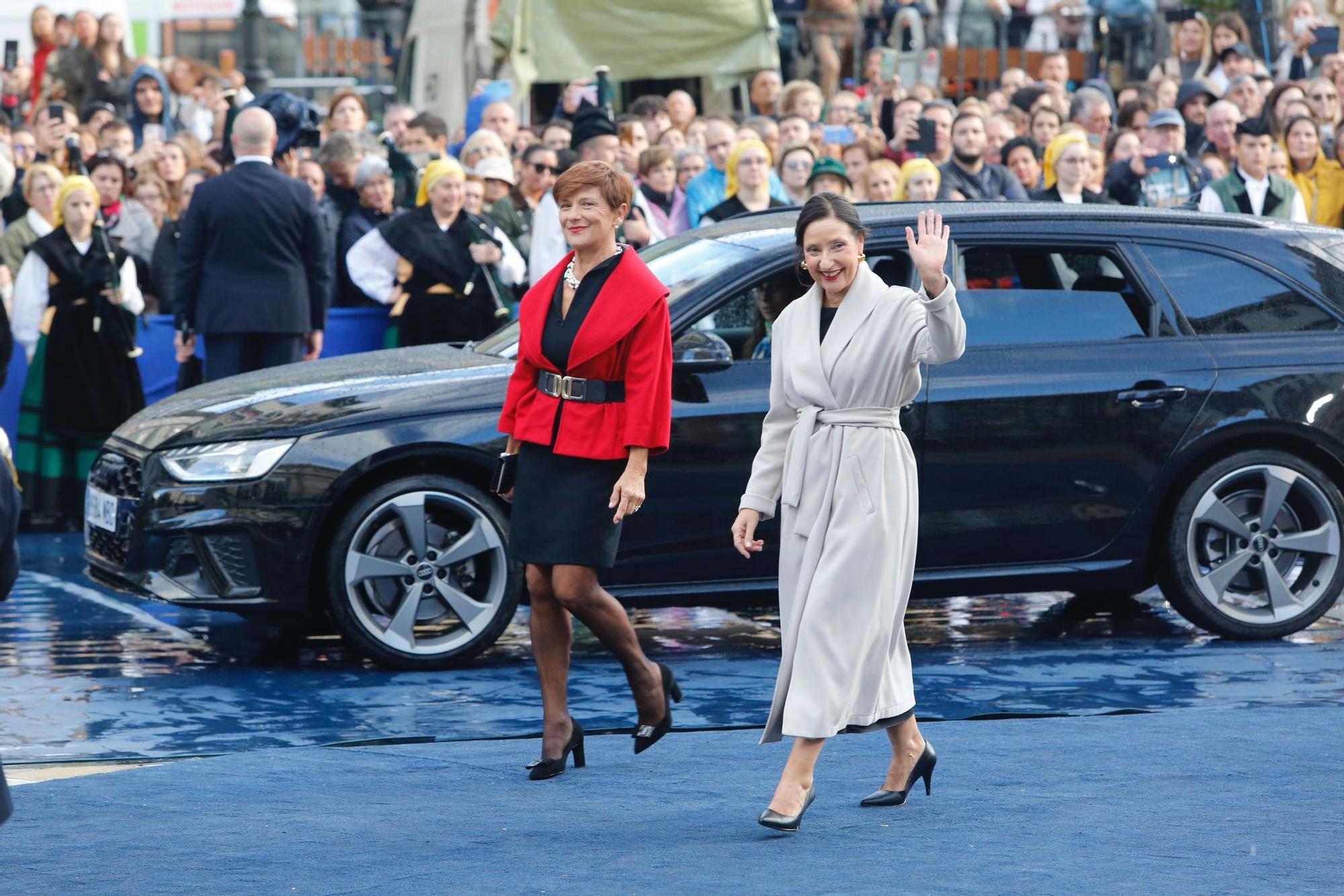 EN IMÁGENES: Así fue la alfombra azul de los Premios Princesa de Asturias 2023