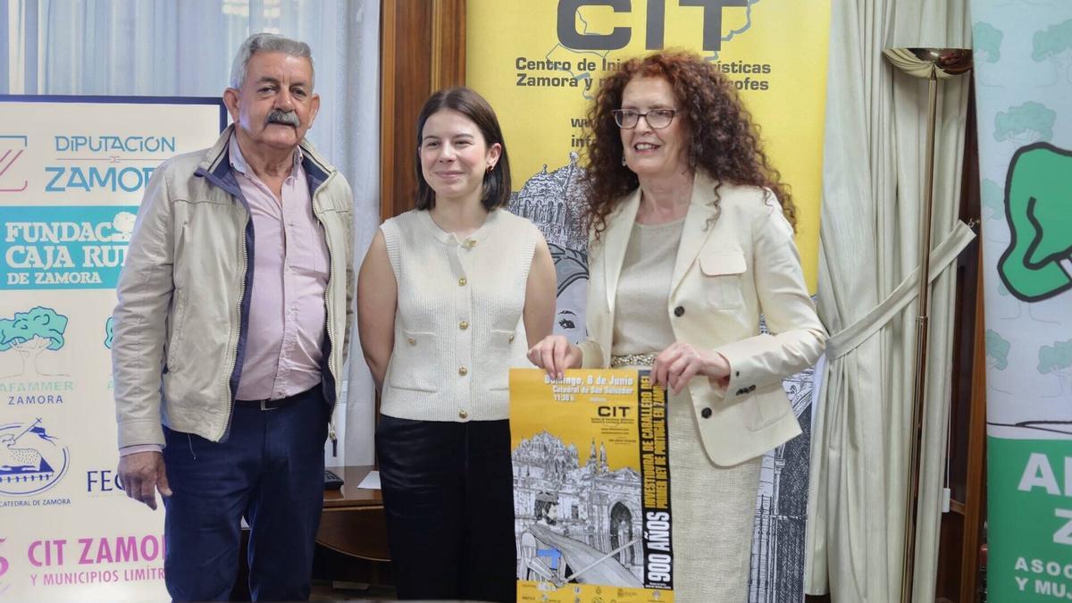 Presentación 900 años de investidura caballero Rei Alfonso Henriques en la catedral de Zamora 2025