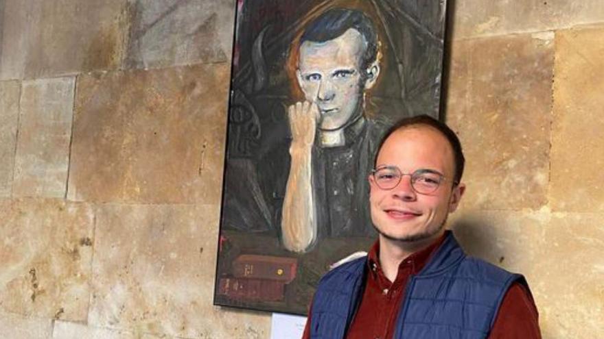 La Pontificia de Salamanca recibe varios cuadros del artista zamorano Saúl Alija