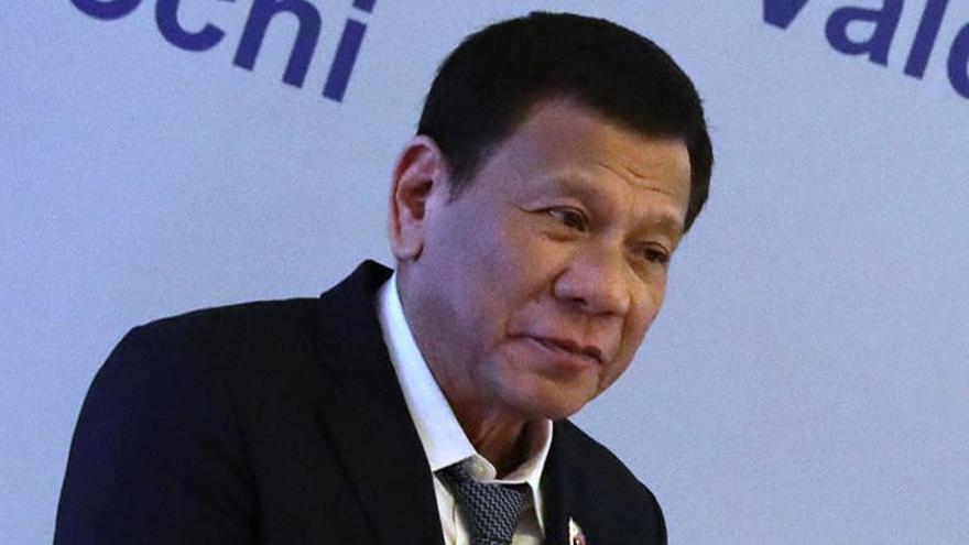 El presidente de Filipinas, Rodrigo Duterte, mantiene una dura lucha contra la droga // DPA