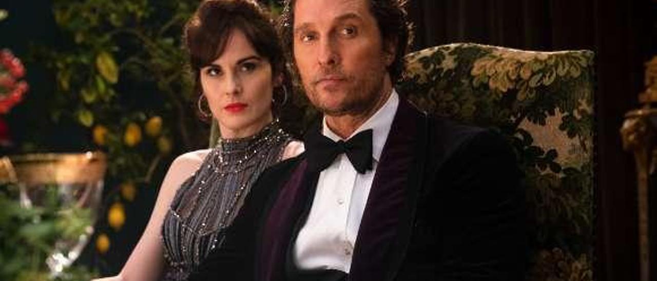 Michelle Dockery y Matthew McConaughey, en la película. // C. Raphael
