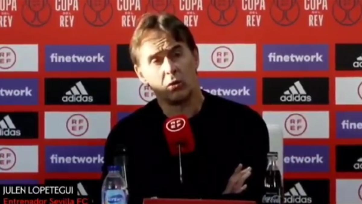 ¡No se guarda nada! La monumental rajada de Lopetegui tras las reacciones béticas por la suspensión del partido