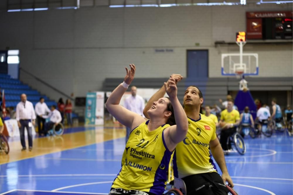 Baloncesto sobre ruedas en el Príncipe de Asturias