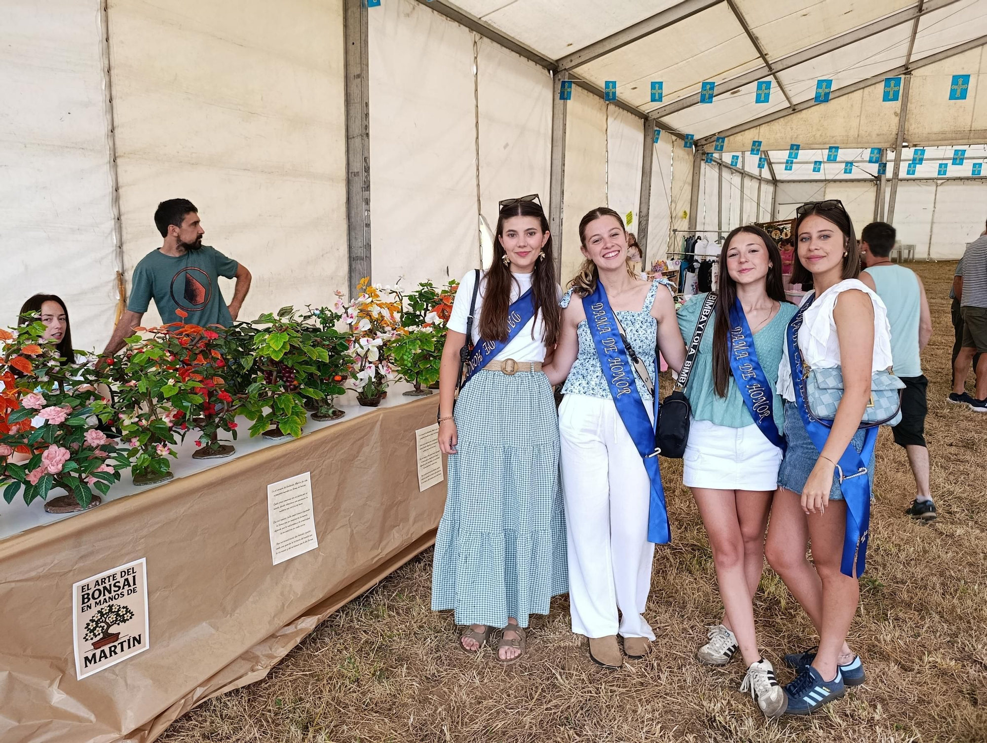 Artesanía y deporte en las fiestas de Valdesoto