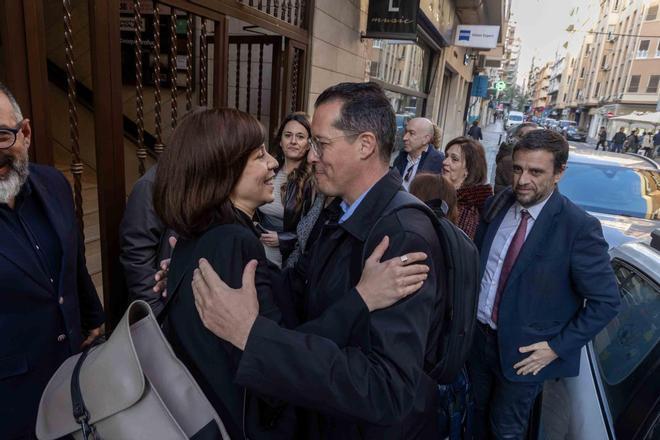La secretaria general del PSPV-PSOE, Diana Morant, preside en Alicante la Comisión Ejecutiva Nacional de los socialistas valencianos