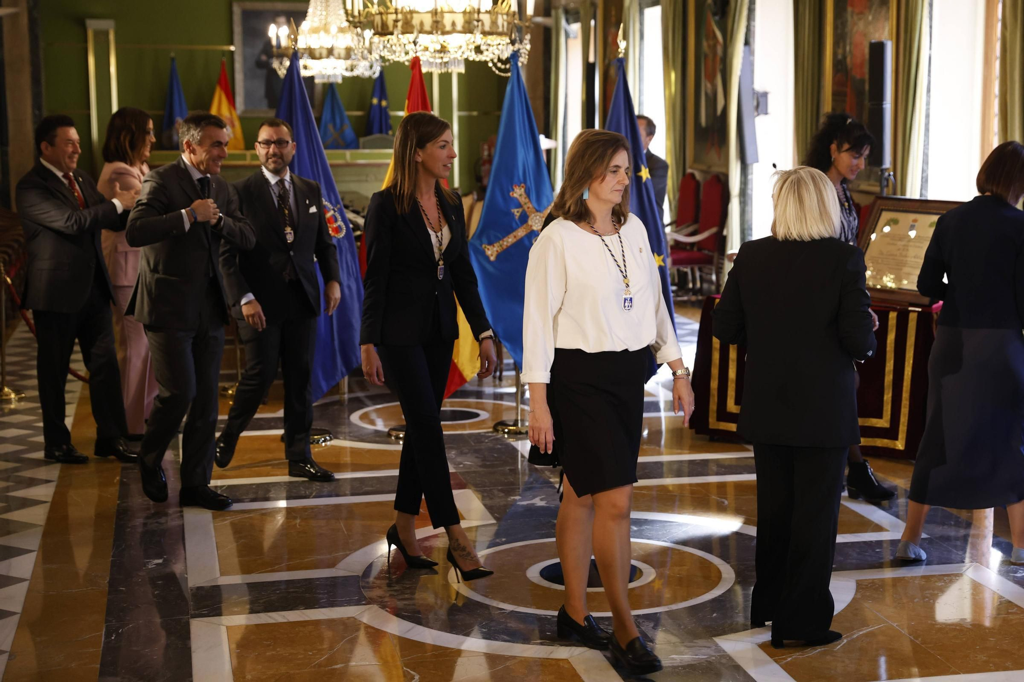 La Princesa Leonor recibe la Medalla de Asturias y el título de Alcaldesa Honoraria de Oviedo.