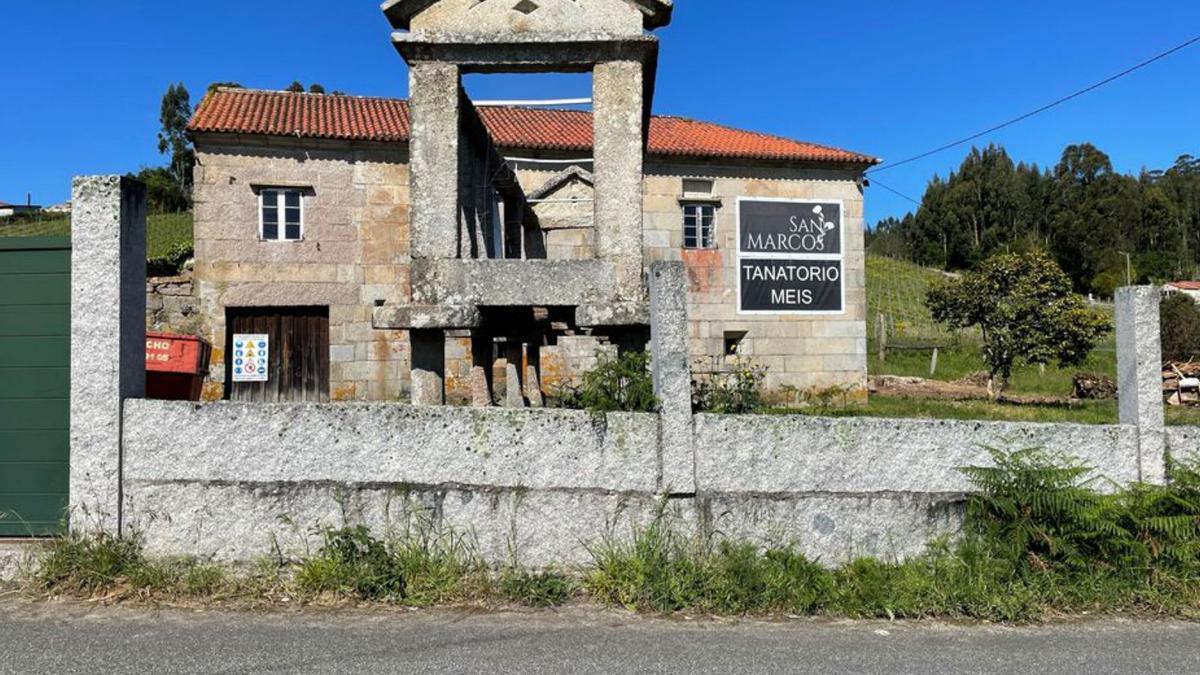 Rectoral de San Vicente de Nogueira en Meis.