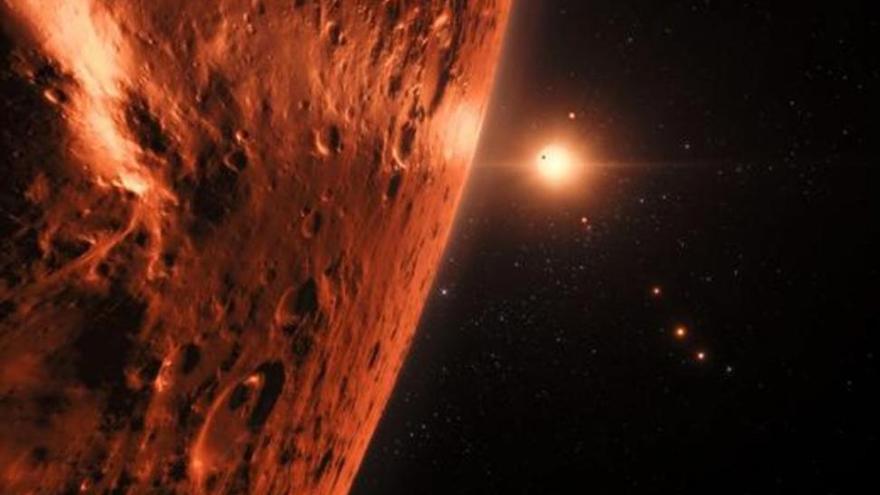 Los radioastrónomos buscan vida inteligente en los siete exoplanetas