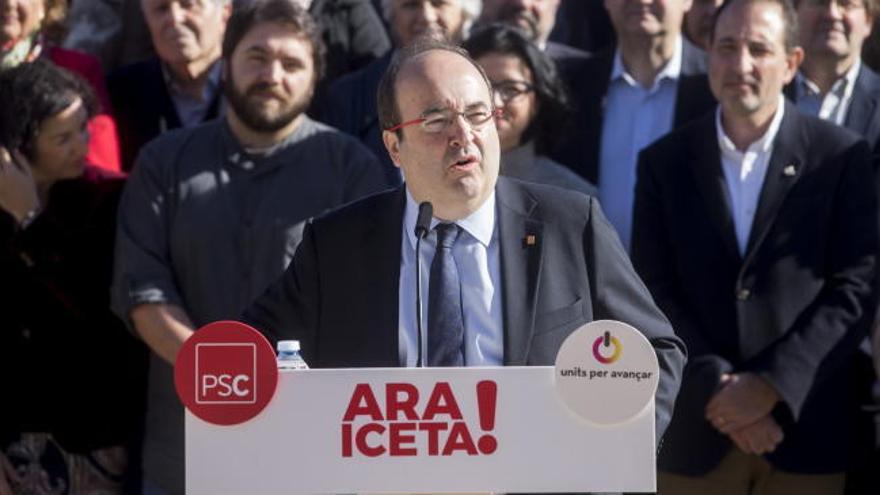 Iceta, sobre Colau: "No es la líder que Barcelona necesita"