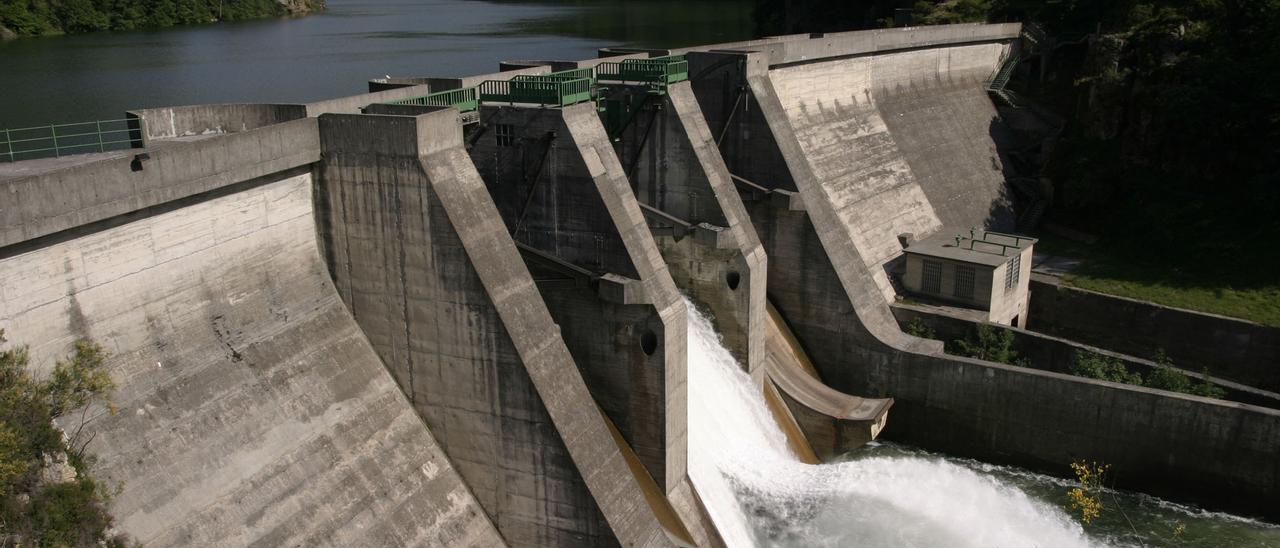 La presa de Rioseco.