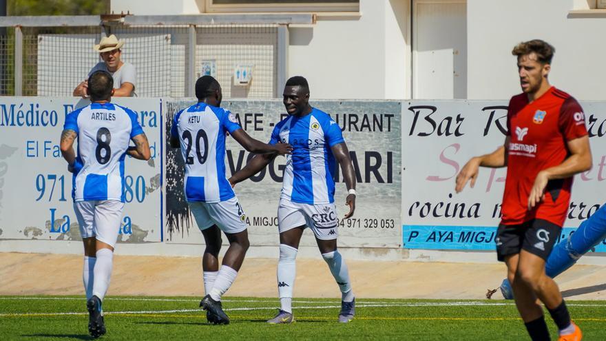 El Hércules gana muy a gusto en Formentera