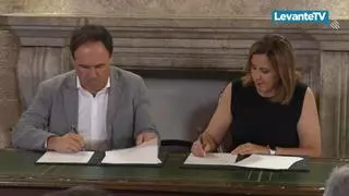 Catalá y Pérez Llorca firman un plan de reconstrucción de La Torre que incluiría la creación de 1.200 nuevas viviendas