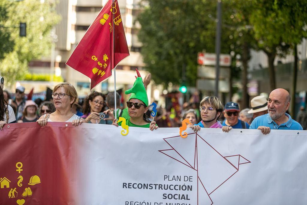 Las marchas de la dignidad este 9 de junio, en imágenes