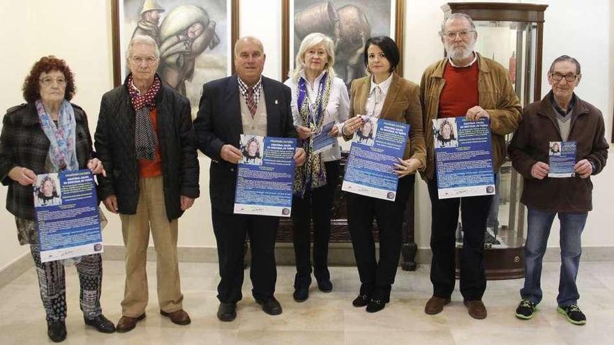 Presentación de los actos, ayer en el Museo Municipal Manuel Torres. // Santos Álvarez