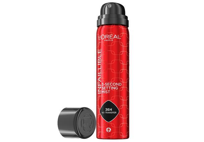 Spray fijador infaillible 3 second setting de L'Oréal Paris