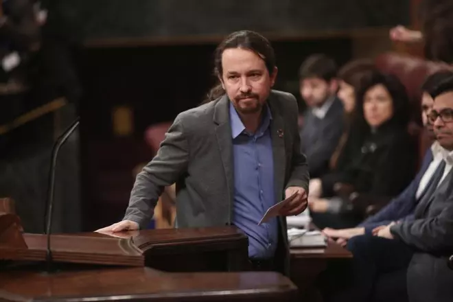 Llàgrimes de Pablo Iglesias