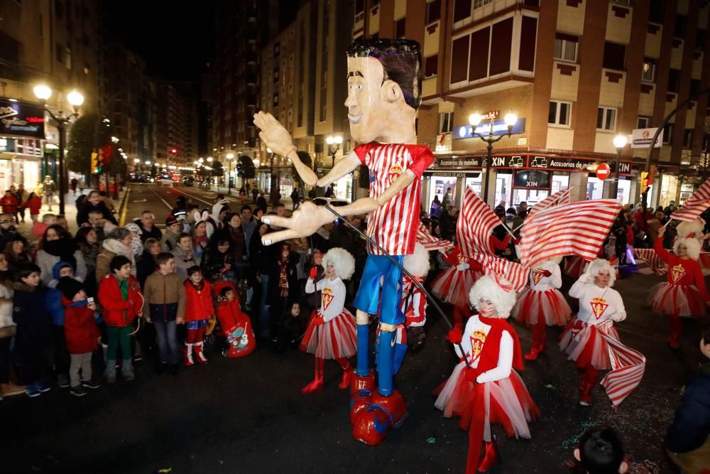 Desfile de Antroxu en Gijón