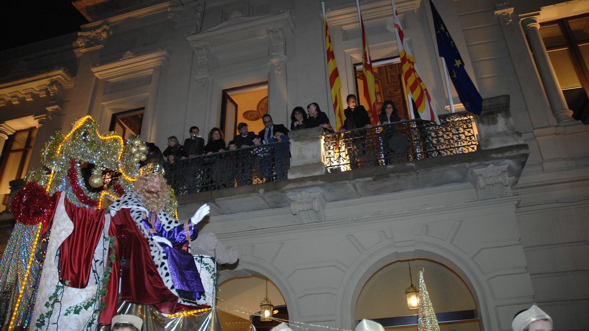 Cabalgata en Les Corts, en Barcelona, en 2010.