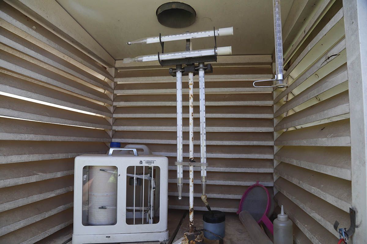 Las instalaciones de la AEMET en el aeropuerto de Córdoba