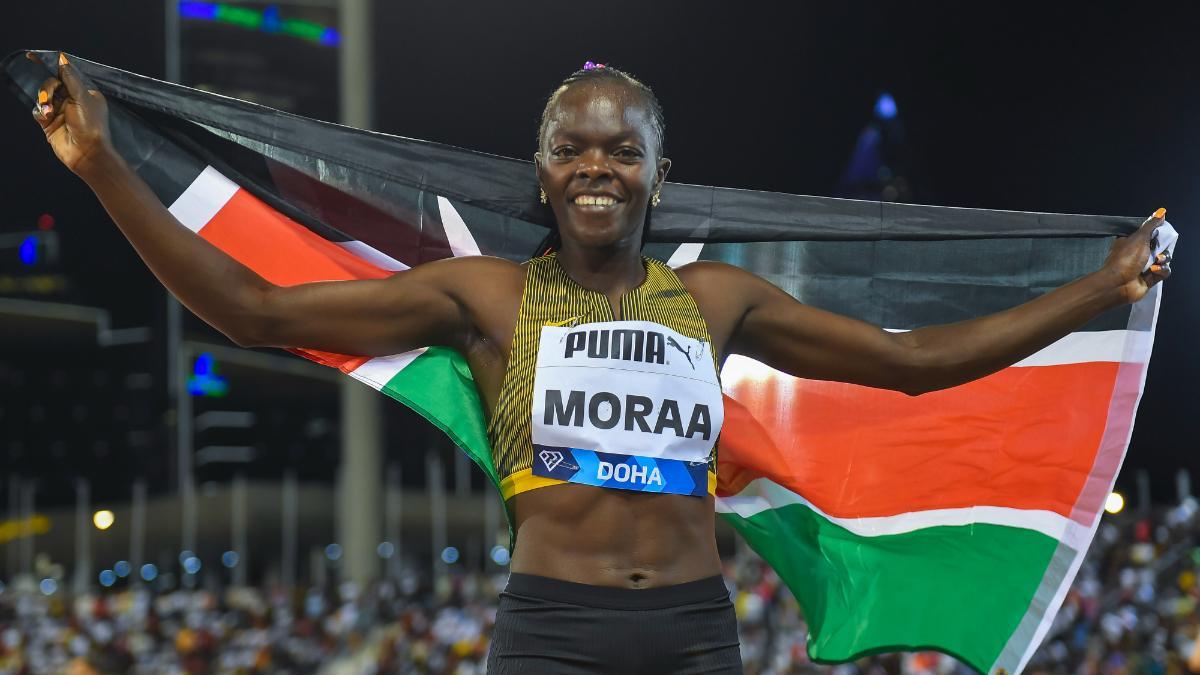 La ochocentista Mary Moraa ayudará a Kenia en el 4x400